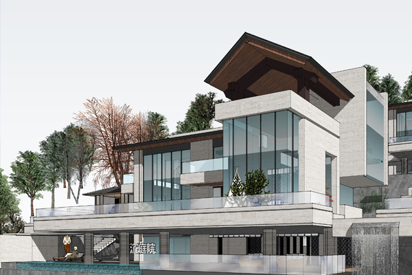 福州林府——3层中式别墅设计